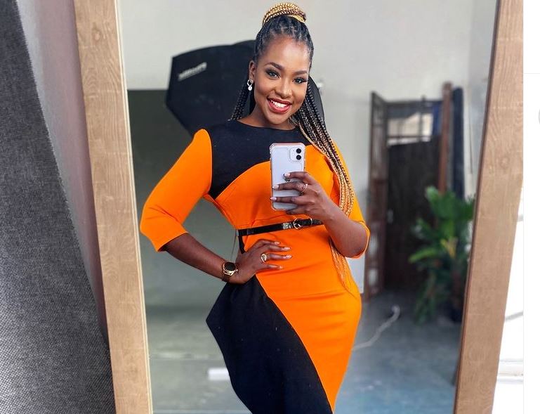 Joyce Omondi quits Switch Tv ,her hubby Wahiga Mwaura surprises her during the last show