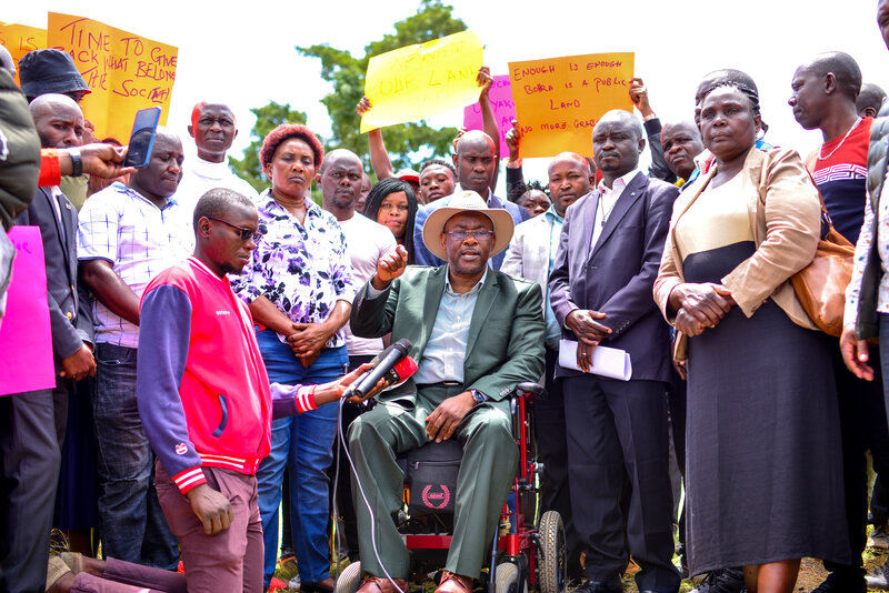 No Room for Land grabbers in Westlands, MP Wanyonyi warns