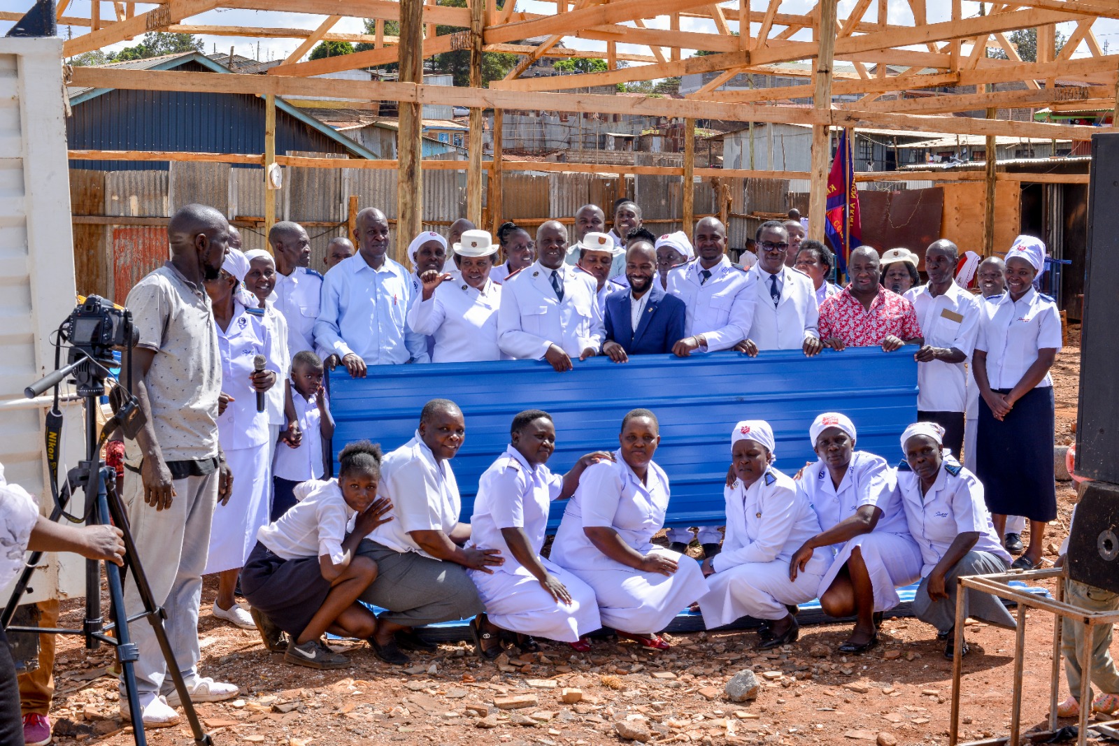 MP Wanyonyi Donates Chairs to 13 Kangemi Churches