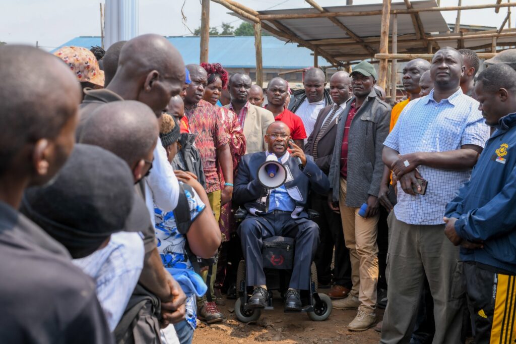 Terrorists Burning City markets must be stopped, Westlands MP Tim Wanyonyi says