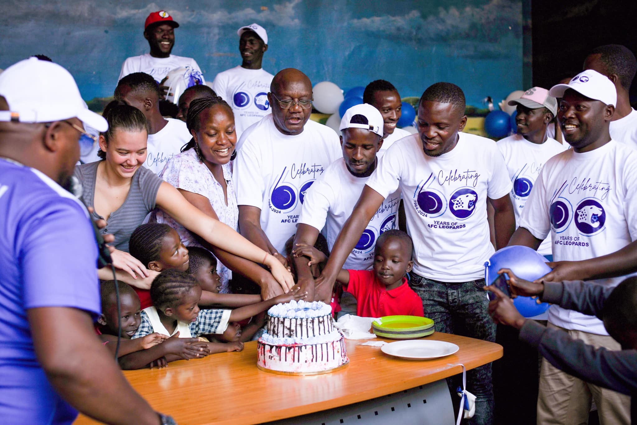 Afc Leopards Celebrate 60 Years with Acts of Kindness and Festivities