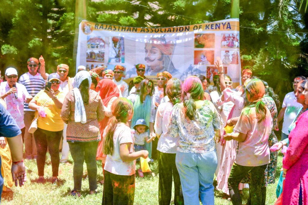 Rajasthan Association of Kenya Hosts Spectacular Holi Festival of Colors