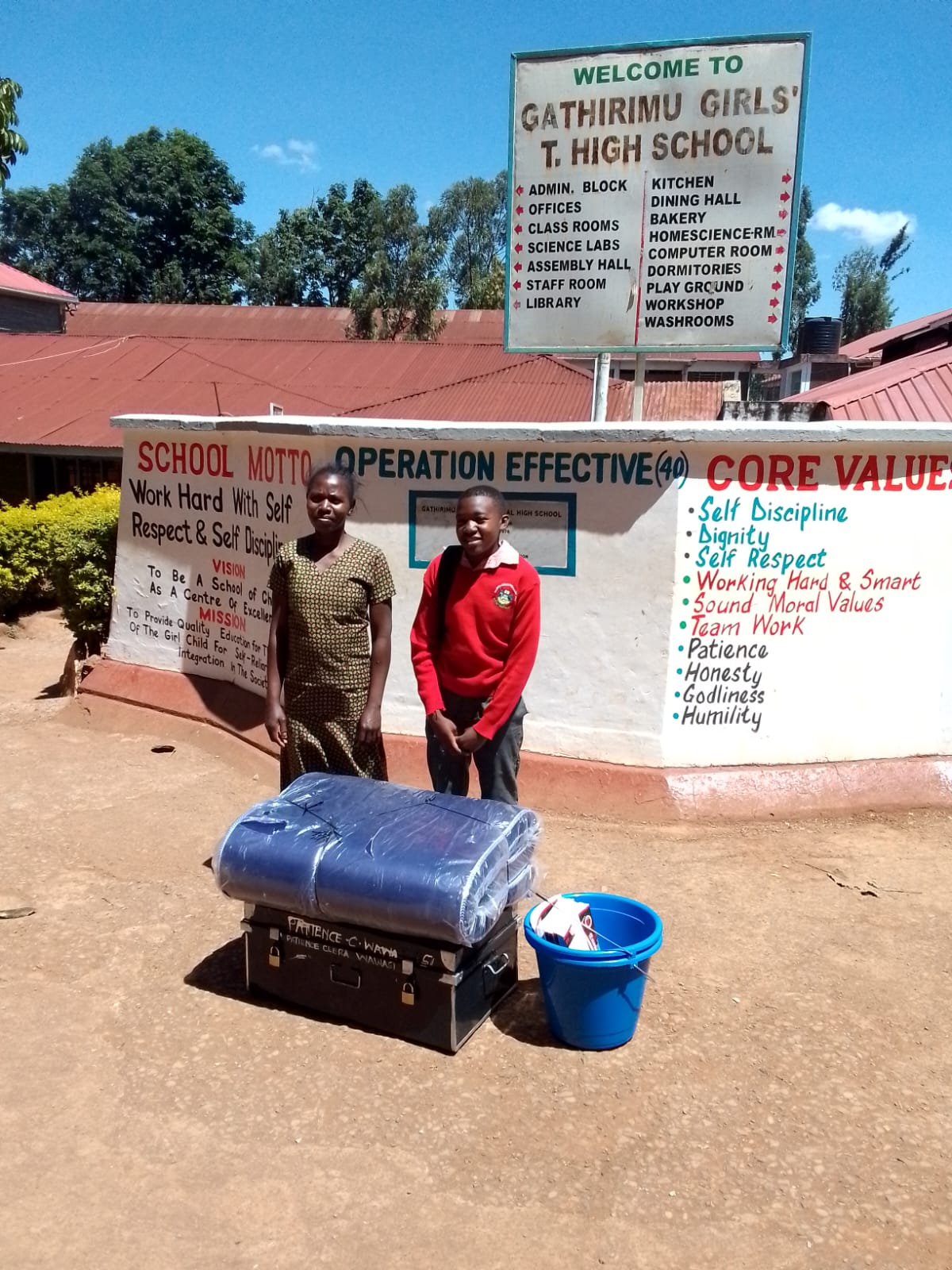 A Beacon of Hope: Tim Wanyonyi’s Gift of Education to Patience as She Joins High School