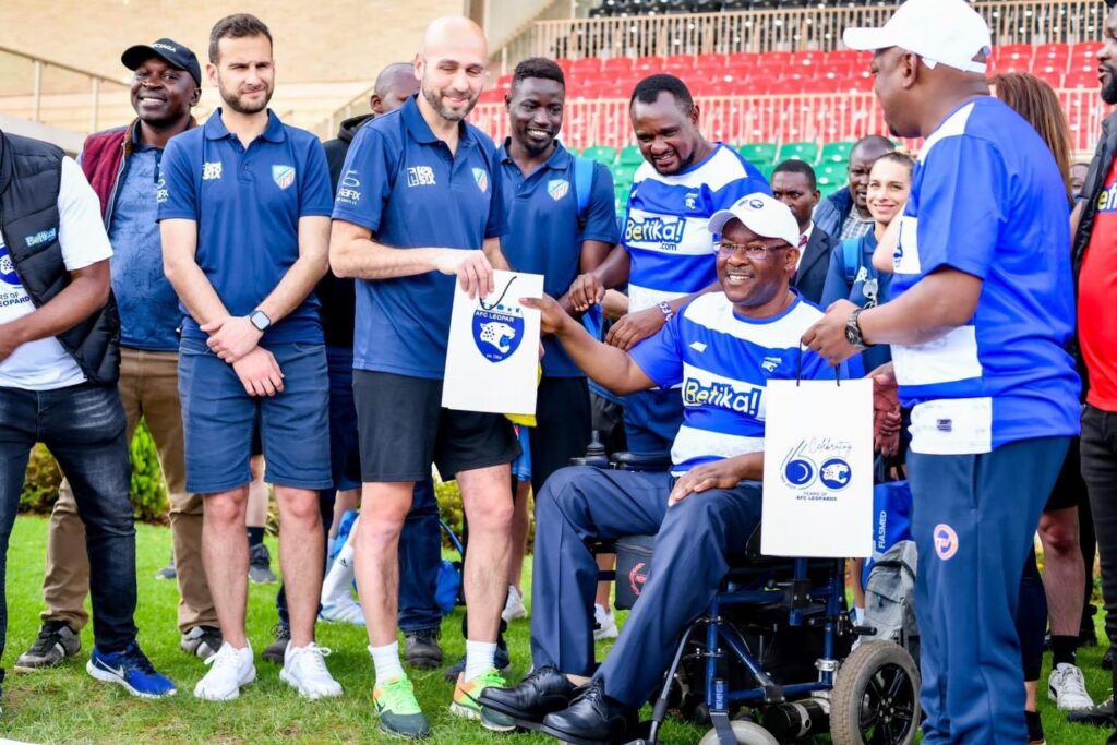 Westlands MP Tim Wanyonyi Leads Afc Leopards’ Celebration with Spanish Side