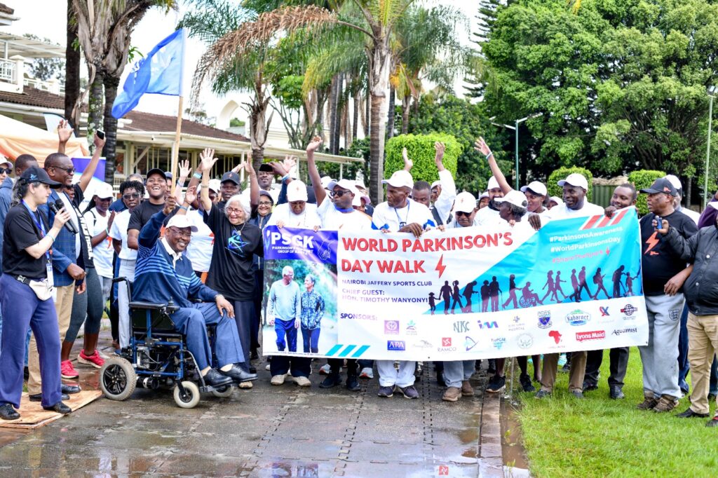 Tim Wanyonyi Leads Successful World Parkinson’s Day Walkathon, Advocates for Awareness and Support
