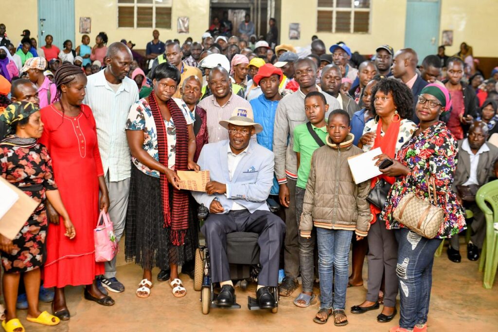 Westlands MP Wanyonyi Distributes NG-CDF Bursaries to Mountain View and Kangemi Students