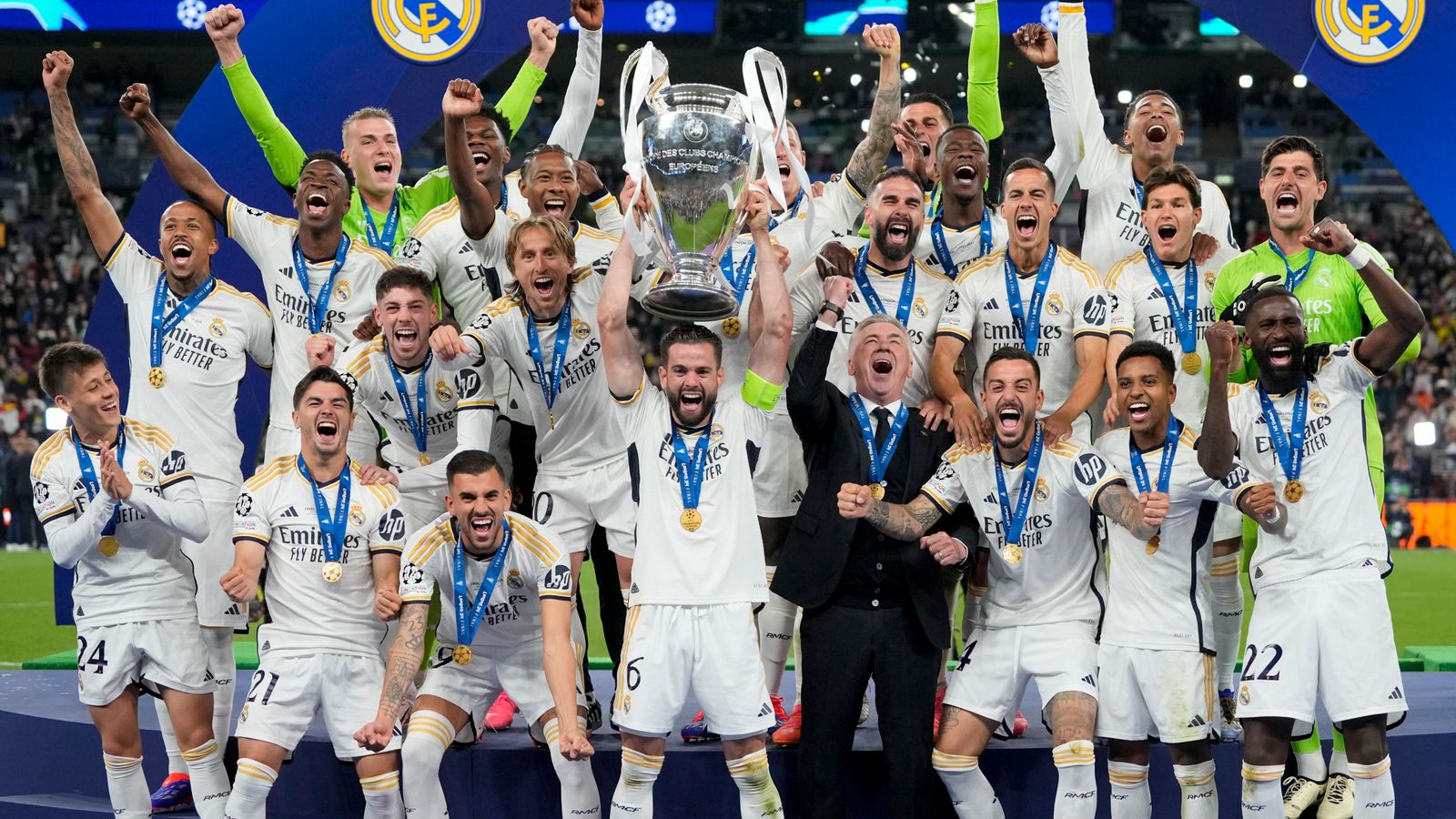 “HALA MADRID!!!: Real Madrid extend their UCL record by winning their 15th Title over a 2-0 win against Borrusia”.