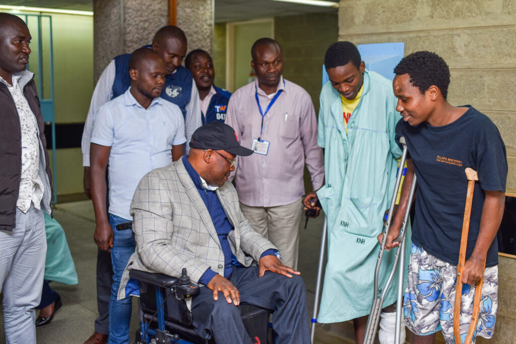 MP Tim Wanyonyi Praised by Gen Z Victims for his Support and Solidarity