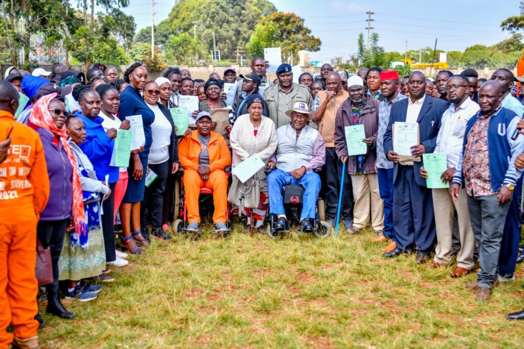 Westlands MP Tim Wanyonyi Oversees NG-CDF Bursary Applications in Kangemi