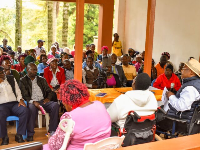 Public Participationn on Constitution Amendment Bill Kicks Off in Westlands as Residents Back NG-CDF Entrenchment