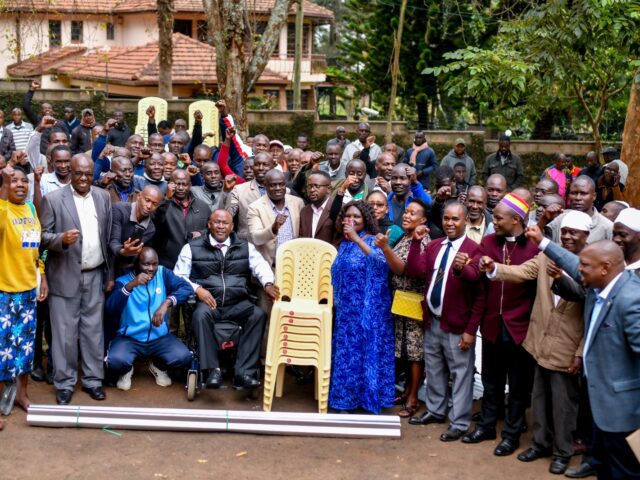 Tim Wanyonyi Donates 1,000 Chairs and 300 Iron Sheets to 74 Churches