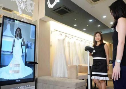 AR online clothes shopping
