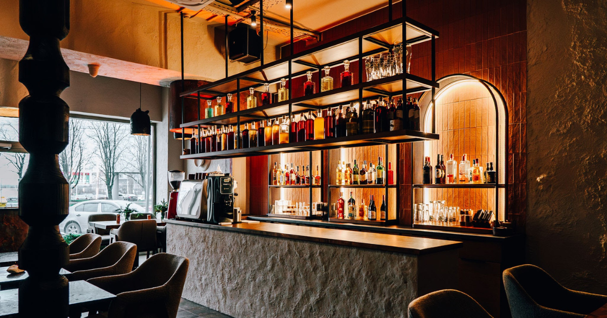 Nairobi lounge interior design featuring modern seating and ambient lighting