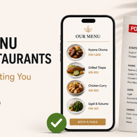 PDF menu for restaurants vs digital menu on mobile and why outdated menus cost bookings
