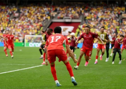 Switzerland vs Colombia World Cup
